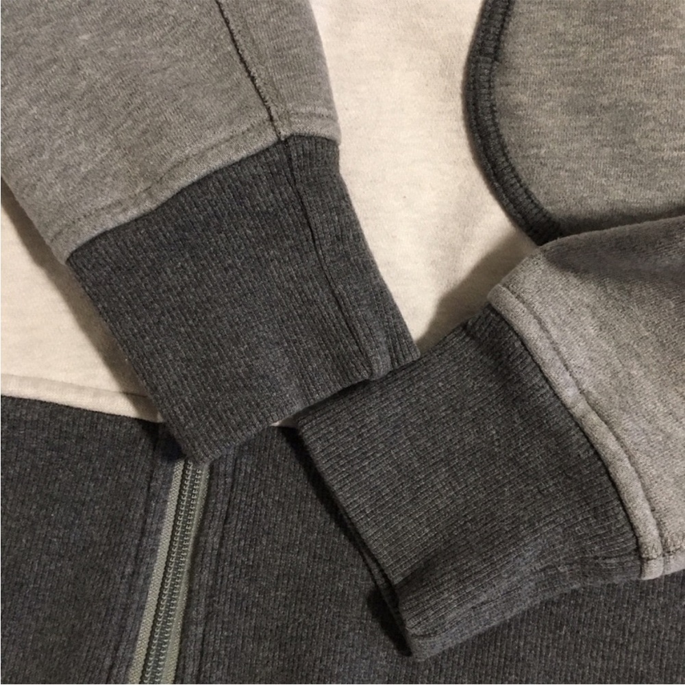 Lululemon Women’s Gray and White Scuba Hoodie Size 6 - Picture 4 of 6